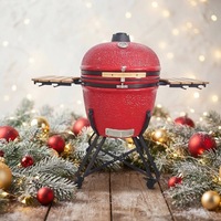 KIMSTONE 28 pouces de pierre motif multifonctionnel grande capacité Kamado Grill légumes Pizza et viande peuvent tous être grillés
