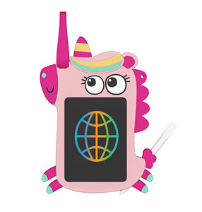 Tavoletta LCD per Bambini con Disegni di Dinosauri, Lavagna Digitale per Disegno, Giocattolo Elettronico per l'Apprendimento e la Scrittura in Viaggio - Product Image 2