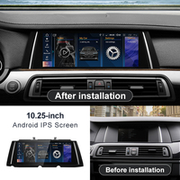 Lecteur multimédia de tableau de bord STWEI Android 15 avec CarPlay et Android Auto sans fil pour BMW Série 7 F01/F02 avec écran tactile 4G/WiFi