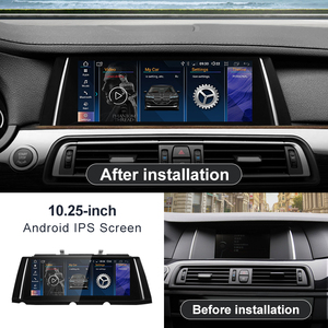 STWEI ระบบ Android ใหม่ ID6 ID7 ID8 UI หน้าจอ 10.25 นิ้ว รองรับ Wireless Carplay AUTO สำหรับรถยนต์ BMW ซีรีส์ 7 รุ่น F01 F02 ระบบ CIC NBT เครื่องเล่นวิดีโอในรถยนต์ พร้อมระบบ GPS - Product Image 3