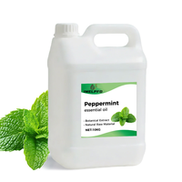 Huile essentielle de menthe poivrée pure naturelle biologique de qualité supérieure pour l'aromathérapie, le massage, le soin de la peau, OEM