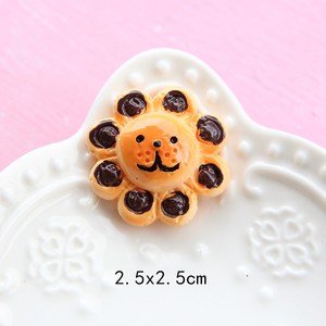 New Spot Resin Food Toys Bread Dessert Burger DIY Mobile Phone Case Accessories <b>Doll</b> House Toys - Product Image 6