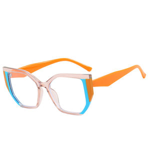 <span class=keywords><strong>Gafas</strong></span> <span class=keywords><strong>de</strong></span> ordenador TR90 <span class=keywords><strong>de</strong></span> alta calidad para mujer, antiluz azul, Ojo <span class=keywords><strong>de</strong></span> Gato Irregular, Multicolor (rojo, negro, blanco), ópticas <span class=keywords><strong>Monturas</strong></span> - Product Image 3