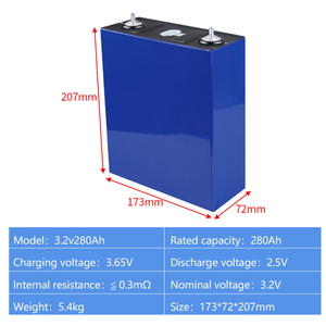 CALB 3.2V 280Ah Solid State Prismatic High Quality 8000 Cycles DeepCycle Lithium <b>Battery</b> for Solar Energy Storage - Product Image 2