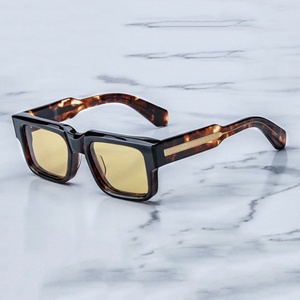 Fw Tùy Chỉnh 3D Kim Loại Logo Chất Lượng Cao Bán Buôn Thời Trang Tr + Cp Khung Shades Tac Ống Kính Lớn Vuông Phân Cực Kính Mát Nam Phụ Nữ - Product Image 5