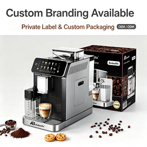 Máquina de Café Espresso Eléctrica Comercial Anbolife, Totalmente Automática, Pantalla Táctil Programable, un Solo Toque, Ideal para Hoteles - Product Image 3