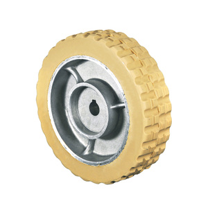 Direkt vom Hersteller: Hochelastisches 150x40mm AGV-Lenkrollenrad mit Aluminiumkern und Dämpfung - Product Image 5