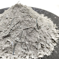 Matériau réfractaire coulé en fibre d'acier haute résistance, résistant à l'usure et à la corrosion, pour fours à haute température, avec service de découpe