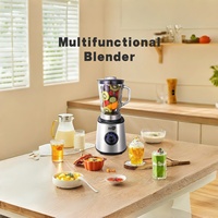 Mixeur multifonction Starlux 1,5 L à vitesse variable 220 V SUS Blender électrique Machine à jus de fruits électrique
