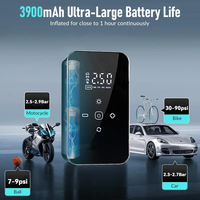 11.1V 3900mAh Rechargeable Électrique Gonfleur De Pneu De Voiture Écran Tactile Portable Automobile Accessoires Pompe À Air
