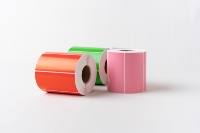 Rouleau d'étiquettes thermiques autocollantes en gros, étiquettes de transfert thermique imperméables pour imprimante à codes-barres