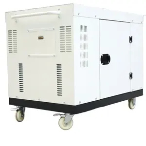 Generador de motor diésel silencioso/eléctrico/de poco ruido, 2V92, 10KW, 11KW, 12KW
