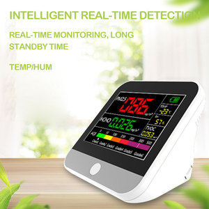 Détecteur de formaldéhyde certifié CE, moniteur de qualité de l'air, analyseur HCHO PM2.5 TVOC, compteur de diagnostic de la fumée et de la poussière, pour la maison et la voiture - Product Image 3