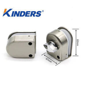 قفل مركزي من الزجاج المثبت على السطح بمستشفى مكتبي مقسى بلا حفر - Product Image 3