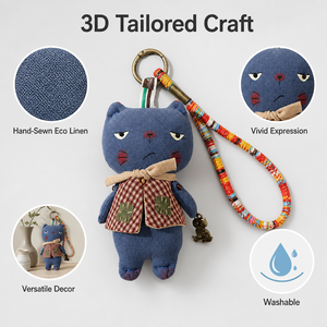 OEM & ODM Artesanato de Decoração para Casa Feito à Mão, Presente de Arte em Tecido Ecológico Personalizado para Atacado e Pedidos em Lote - Product Image 3