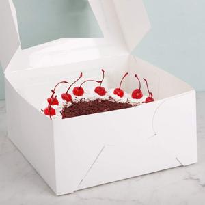 Nueva propuesta de fiesta de cumpleaños boda 4 pulgadas <span class=keywords><strong>a</strong></span> <span class=keywords><strong>la</strong></span> <span class=keywords><strong>carta</strong></span> caja de bocadillos embalaje taza pastel caja de papel blanco - Product Image 4