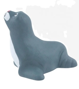 Custom Logo Promotional Gifts Seal <b>Baseball</b> Soft Toy Stress <b>Balls</b> SealSqueeze PU Foam Stress <b>Ball</b> - Product Image 3