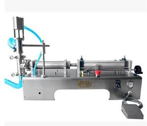 10 ~ 100Ml Ngang Đầu Duy Nhất Mật Ong Dính Kem Sưởi Ấm Bể Dán Máy Đóng Gói Độ Nhớt Cao Lỏng Điền Máy - Product Image 1