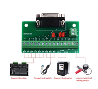 Viextro Cnc Router Máquina de grabado Cnc Movimiento Fresado Pci Cnc Tarjeta de placa controladora 5.4.49 Ncstudio Piezas de máquina de grabado