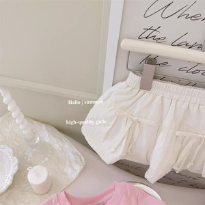 Tongxingyuan Baby Girls Summer Ballet Style Top And Skirt Set Breathable Thin Short Sleeve Princess Outfit - Product Image 2