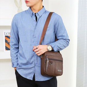 <span class=keywords><strong>Sac</strong></span> messager vintage personnalisé en PU, porte-cartes avec logo personnalisé, <span class=keywords><strong>sac</strong></span> <span class=keywords><strong>bandoulière</strong></span> décontracté <span class=keywords><strong>pour</strong></span> homme, <span class=keywords><strong>sac</strong></span> à <span class=keywords><strong>bandoulière</strong></span> en PU <span class=keywords><strong>pour</strong></span> homme, OEM - Product Image 5