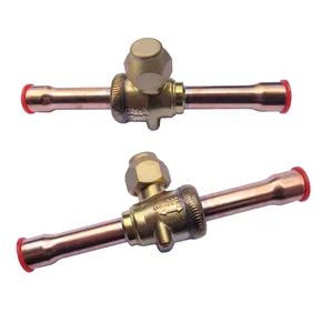 High Quality 1-3/8 AC Refrigeration Brass Shut Off Ball Valve