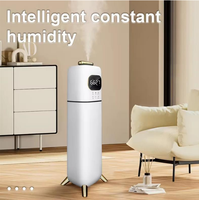 Humidificateur domestique grande capacité sur pied avec technologie ultrasonique intelligente pour la purification de l'air