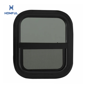 Homful theo chiều dọc mở cắm trại cửa sổ Motorhome <span class=keywords><strong>Caravan</strong></span> trượt cửa sổ Push-Pull phong trào RV cửa sổ - Product Image 1