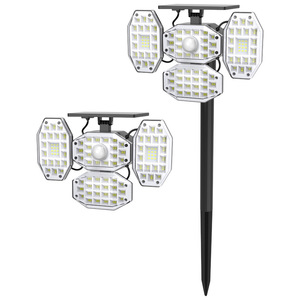 <b>Solar</b> Outdoor Wall Light V88 Folding <b>Lamp</b> LED White Yellow Light 20 Degree Beam Angle Garden Courtyard Use - Product Image 4
