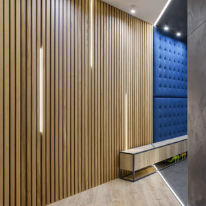 Pannelli decorativi che coprono il soffitto Wpc <span class=keywords><strong>in</strong></span> <span class=keywords><strong>legno</strong></span> finto Pvc rivestimento murale pannelli decorativi interni Pvc pannello di parete - Product Image 2