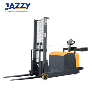 JAZZYポータブルフォークリフトソリューションセルフリフティングスタッカー500kg ~ 1000kgシリーズマニュアル/電気/パレットプラットフォームトラックフォークリフト - Product Image 6