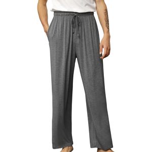 Pantalones de Pijama para Hombre al por Mayor, Suaves, de Viscosa de Bambú, Cómodos, con Bolsillos, Tallas S-4X - Product Image 2
