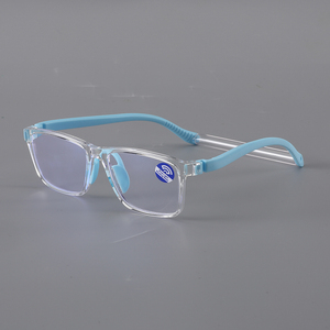 กรอบ<span class=keywords><strong>แว่นตา</strong></span>แบบไม่มีสกรูป้องกันแสงสีฟ้ากรอบแว่นตาสี่เหลี่ยมผืนผ้าสำหรับเด็กแว่นตาอ่านหนังสือ - Product Image 1