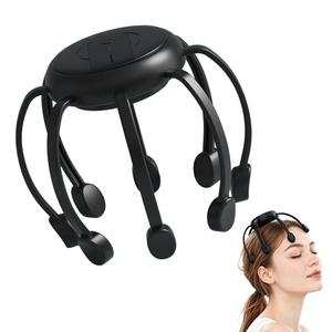 Masajeador de Cabeza 0728 Stress Relax, Multivelocidad, Profesional, Diseño de Pulpo, Ergonómico, Paquete Completo para el Cuero Cabelludo - Product Image 3