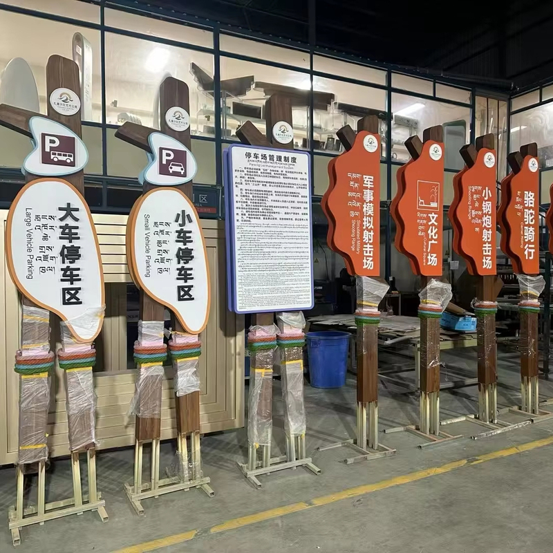 Factory Customized Outdoor Large Freestanding Sign