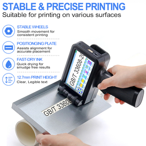 Impresora de Inyección de Tinta Portátil, Multilingüe, para Imprimir Fechas de Caducidad y Fabricación en Tubos de Plástico, Gran Venta - Product Image 3