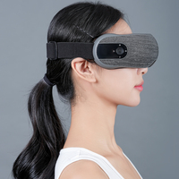 Profession elle neue Schlaf maske Intelligente beheizte elektronische Pflege Elektrisches Heißluftdruck-Augen massage gerät mit Vibration