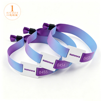 Pulseira à Prova d'Água em PVC RFID NFC com Código QR ISO 13.56MHz para Controle de Acesso em Academias, Clubes Esportivos, Hotéis e Spas