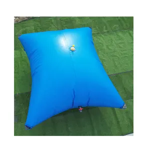 Tanque de almohada plegable de PVC, tamaño personalizado, con forma de almohada, Flexible, depósito de agua y combustible