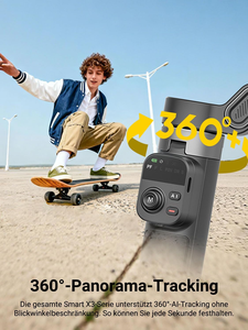 Estabilizador de <span class=keywords><strong>Gimbal</strong></span> Inteligente AOCHUAN X3 para Smartphone con Seguimiento IA, Control Remoto Desmontable, Barra de Extensión de 51cm, Trípode de <span class=keywords><strong>3</strong></span> <span class=keywords><strong>Ejes</strong></span> con Luz de Relleno - Product Image 6
