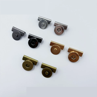 Bouton-pression magnétique invisible en alliage robuste sans couture, accessoires pour bagages et cartes, clip magnétique puissant