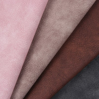 Cuir artificiel, vente directe d'usine, cuir PU de haute qualité, vintage, doux, extensible, imperméable, pour vêtements