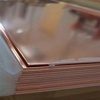 Thin Brass Coated Laminate Sheet 0.4mm 0.5mm 0.6mm Durable for Wall and Workshop Decoration