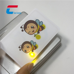 Customized Smart Led <strong>Card</strong> Pvc Nfc Name <strong>Card</strong> Led Embedded <strong>Flashing</strong> Light Nfc Business <strong>Card</strong> - Product Image 6
