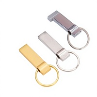Nouvelle clé USB porte-clés en métal 16 Go/8 Go avec gravure de logo client USB 2.0/3.0 et garantie d'un an