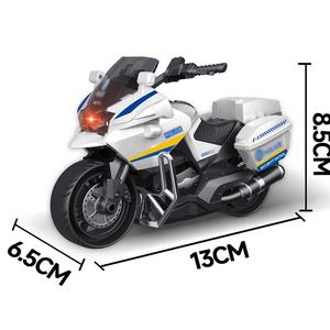 Modèle de moto à friction en métal moulé Jacko Toys, coffret de 12 pièces pour enfants, certifié ASTM, jouet unisexe, loisirs - Product Image 2