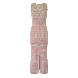 Bettergirl 2025 nouveau design d'été changeant progressivement de couleur robe sans manches coupe ajustée - Product Image 4