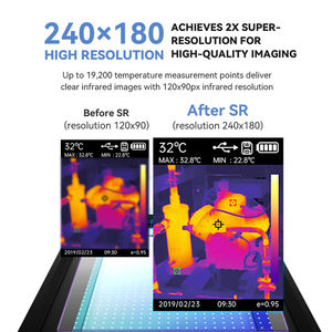 Caméra thermique portable NOYAFA NF-524 120*90 avec écran de 2,8 pouces, fonctionnalités complètes - Product Image 2