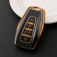 Coque de clé de voiture en TPU pour Geely Coolray X6 géométrie c Emgrand Global kulrey Hawk GX7 okavango accessoires de voiture à distance intelligents