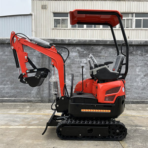 Mini-excavatrice Toho de 1,2 tonne, 1:12, 1,6 hydraulique sur chenilles avec moteur Doosan, hydraulique et moteur Poclain - Product Image 3